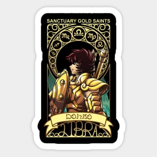 saint zodiac 12 Sticker